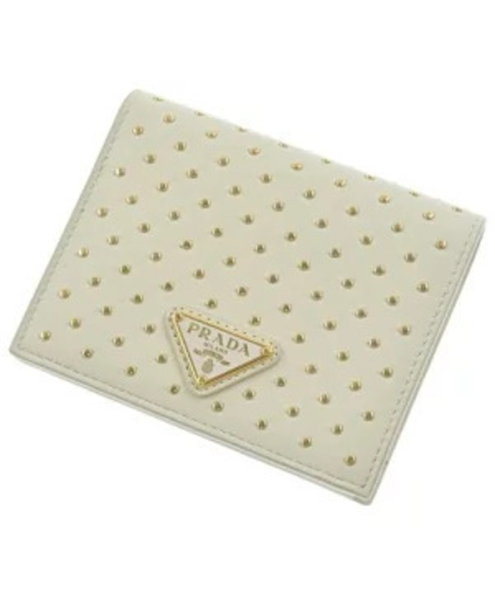 Prada Wallet coin case Wallet White